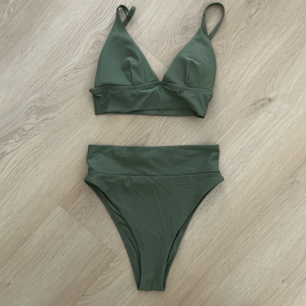 Cute high waisted aerie bikini set